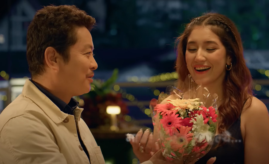 Dayahang recited ‘breakup poetry’ to Aanchal. Dayahang recited ‘breakup poetry’ to Aanchal.