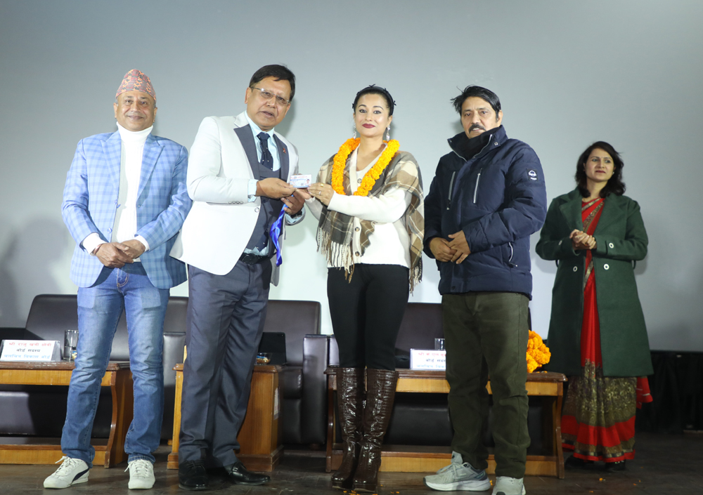 97 filmmakers were given identity cards with QR 97 filmmakers were given identity cards with QR
