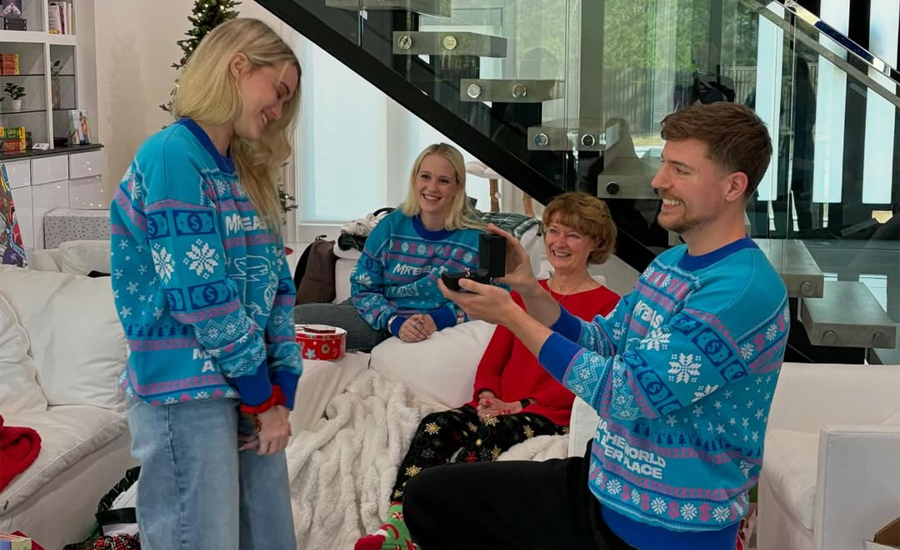 Mr. Beast is engaged to his girlfriend Mr. Beast is engaged to his girlfriend