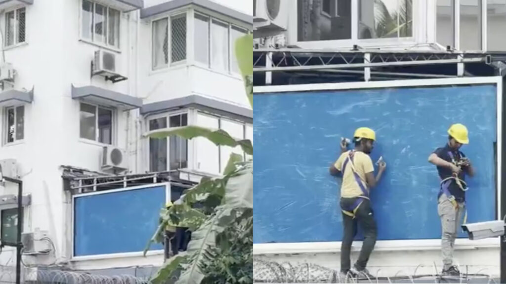 Amidst security challenges, bulletproof lead is installed in Salman’s house Amidst security challenges, bulletproof lead is installed in Salman’s house