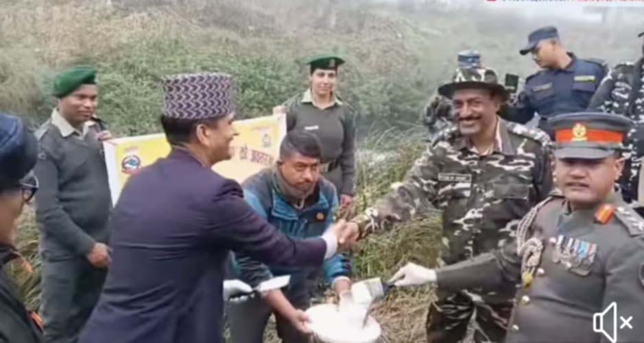 सीमास्तम्भको नम्बरिङ तथा मर्मत कार्य सीमास्तम्भको नम्बरिङ तथा मर्मत कार्य