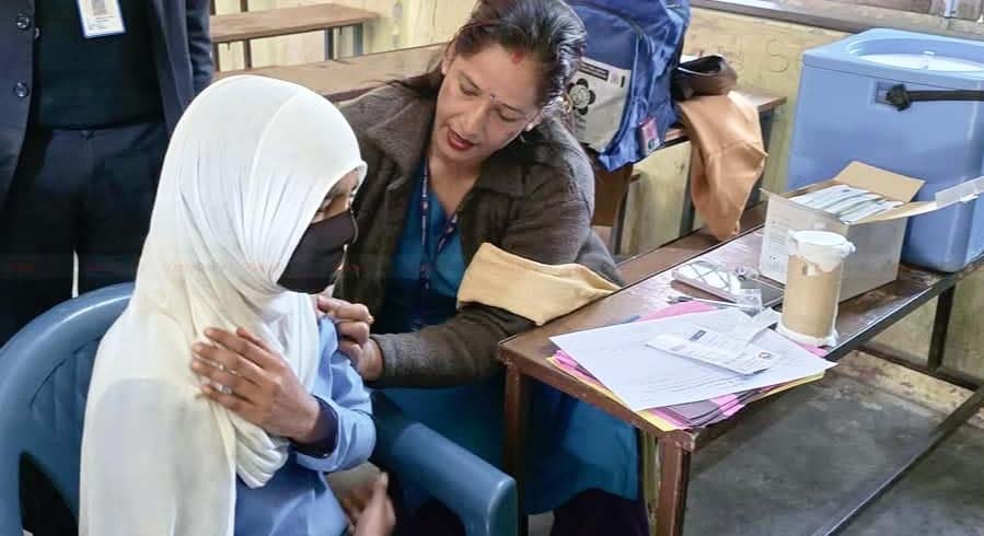 पर्सामा एचपीभी खोप अभियान शुरू पर्सामा एचपीभी खोप अभियान शुरू