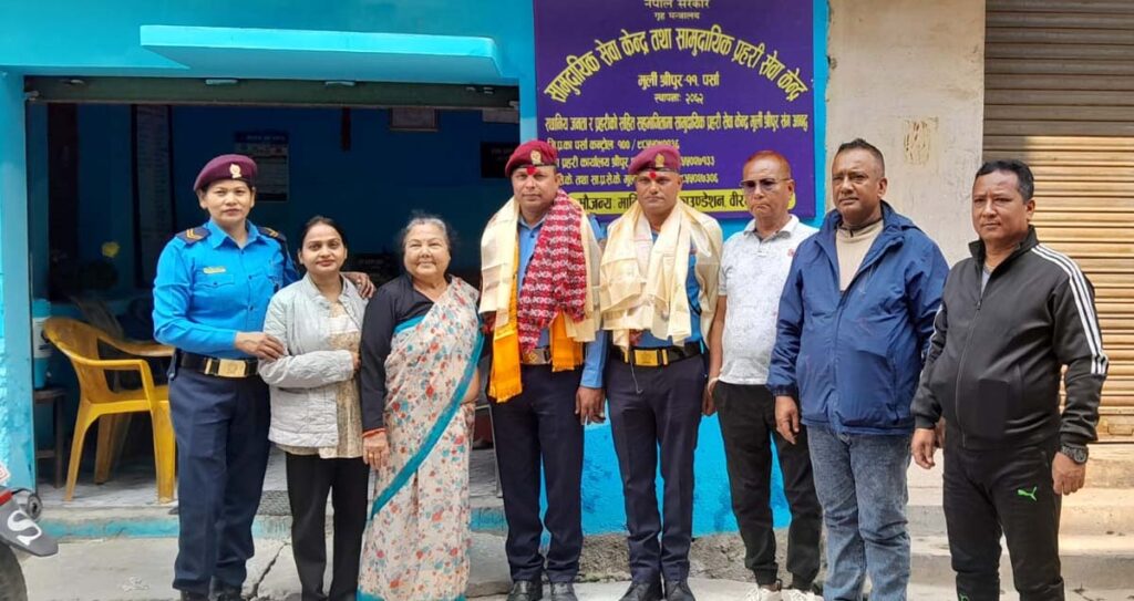 सामुदायिक सेवा केन्द्र मुर्लीद्वारा बिदाइ तथा सम्मान कार्यक्रम